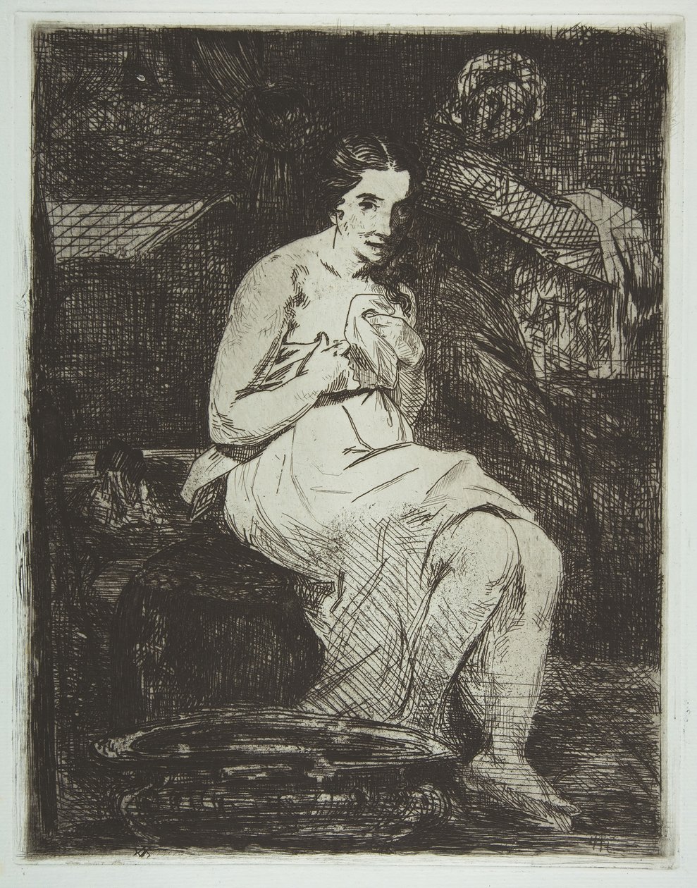 WC, 1861-62. tekijältä Édouard Manet