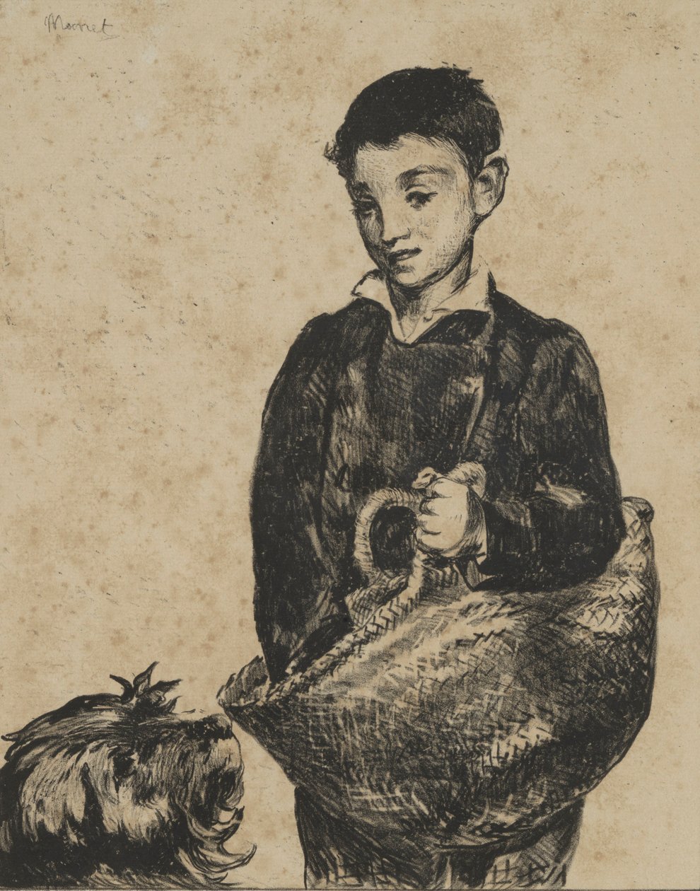 Urchin (Le gamin) tekijältä Édouard Manet