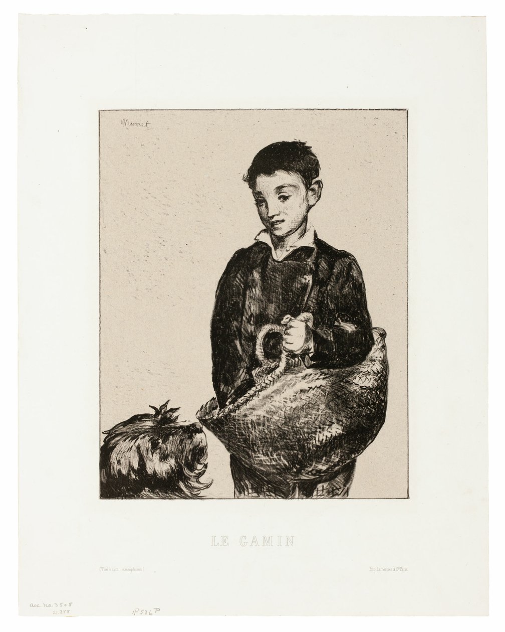 Urchin tekijältä Édouard Manet