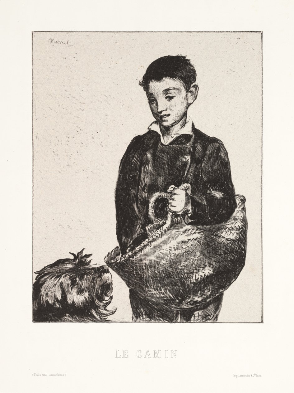 Katupoika tekijältä Édouard Manet