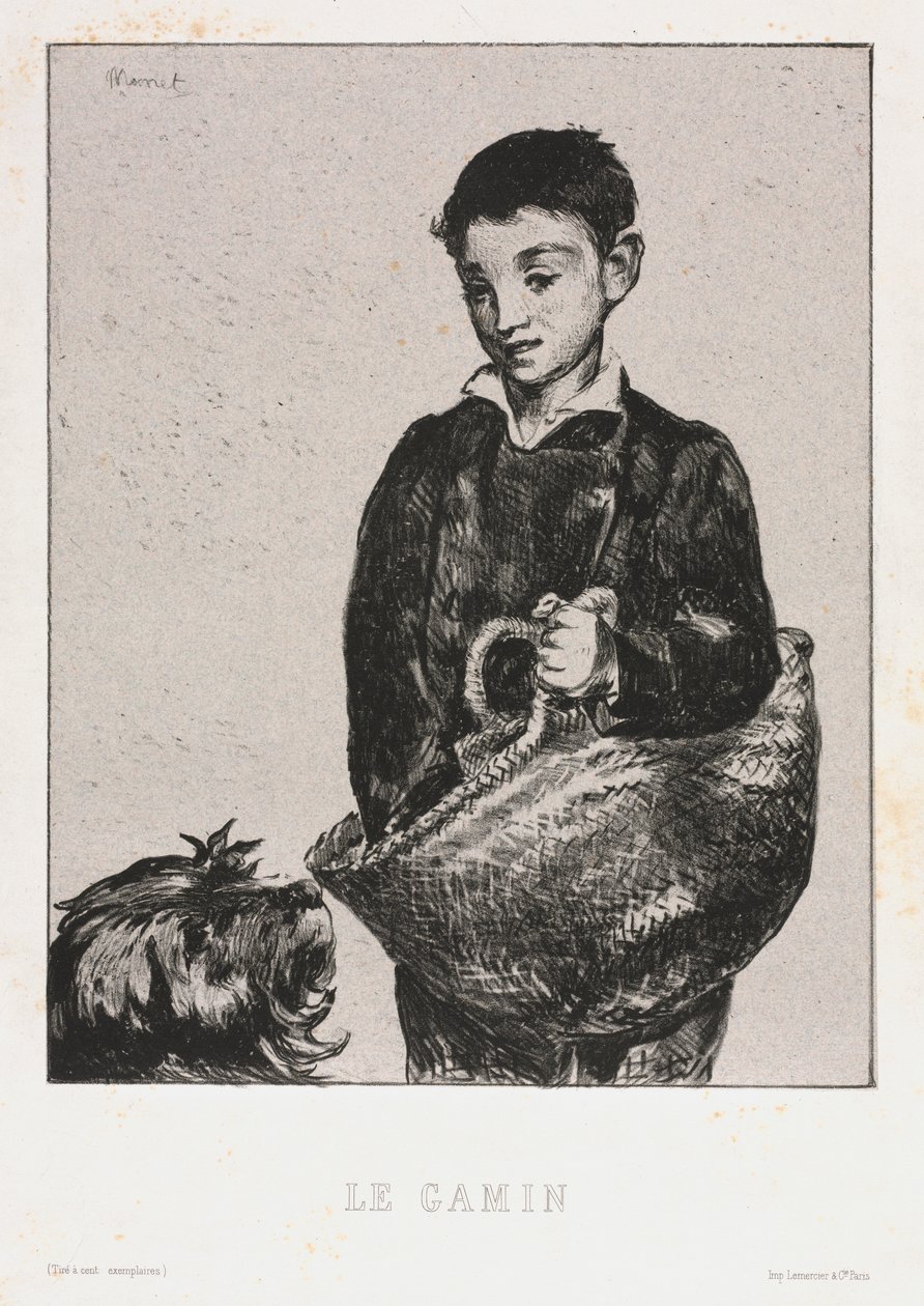 Urchin. tekijältä Édouard Manet