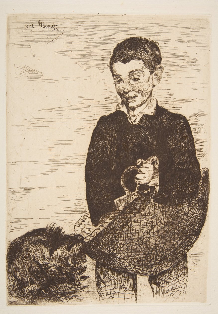 Urchin, 1861-62. tekijältä Édouard Manet