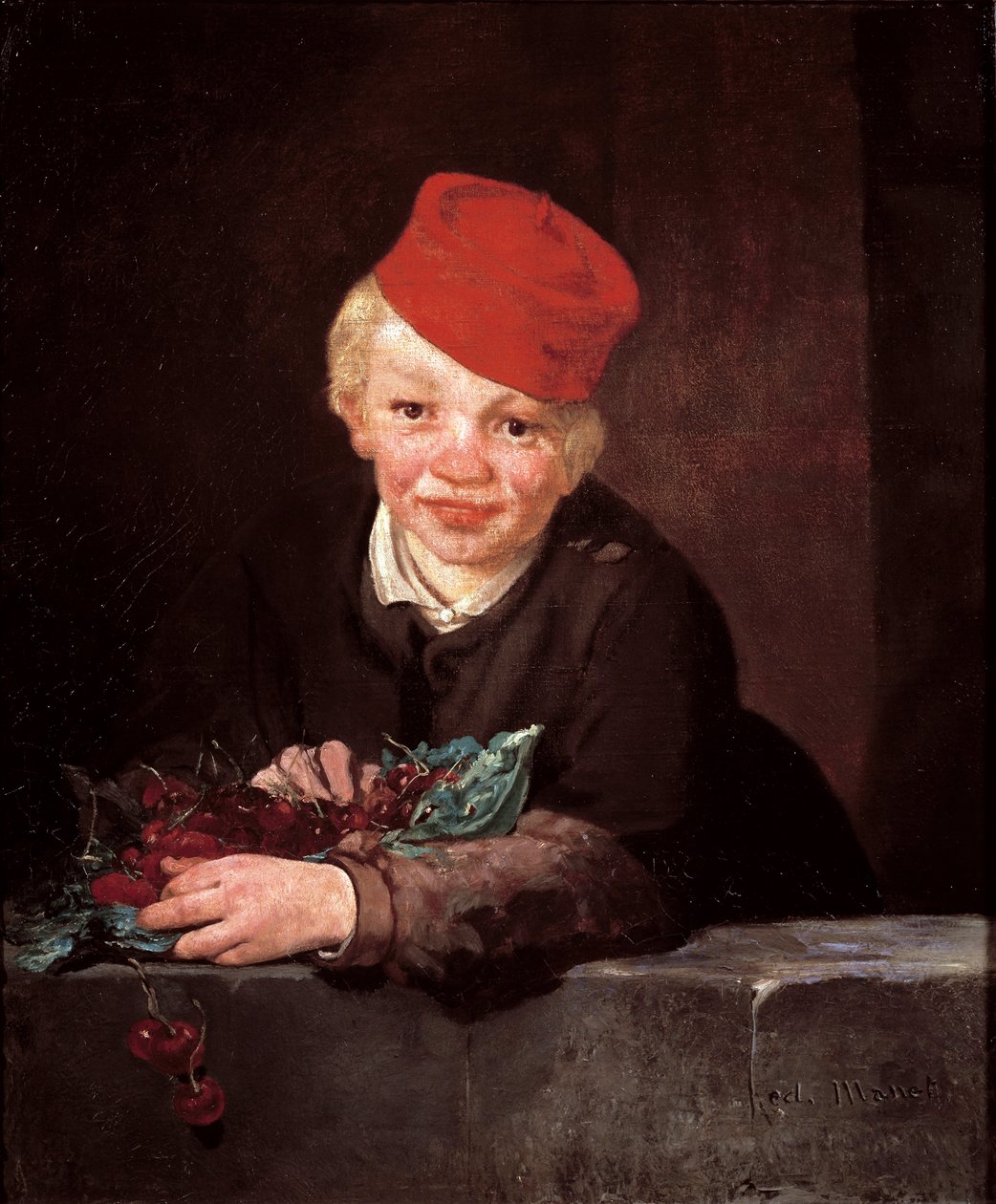 Kirsikkavaras Edouard Manet