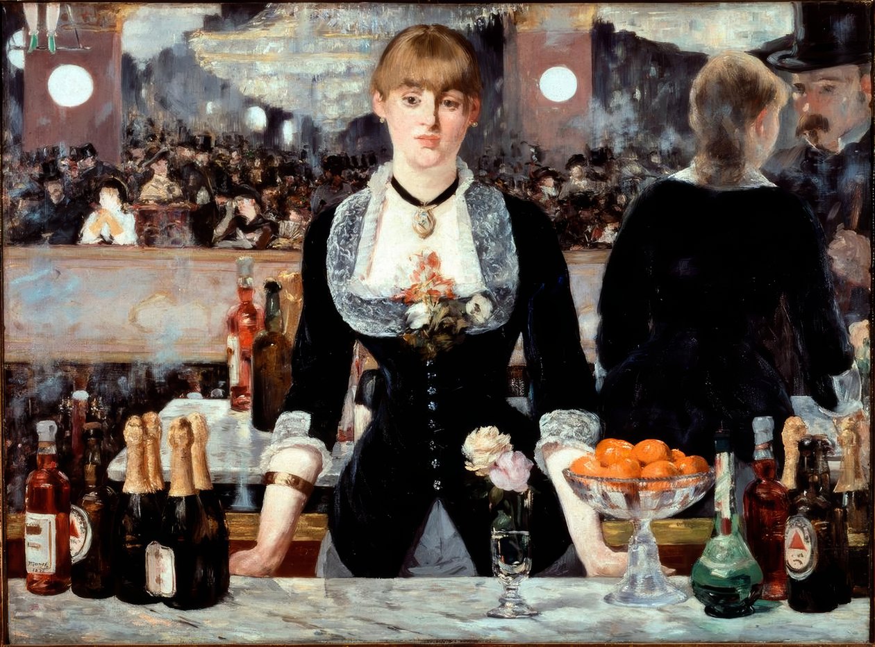 Un bar aux Folies-Bergère tekijältä Édouard Manet