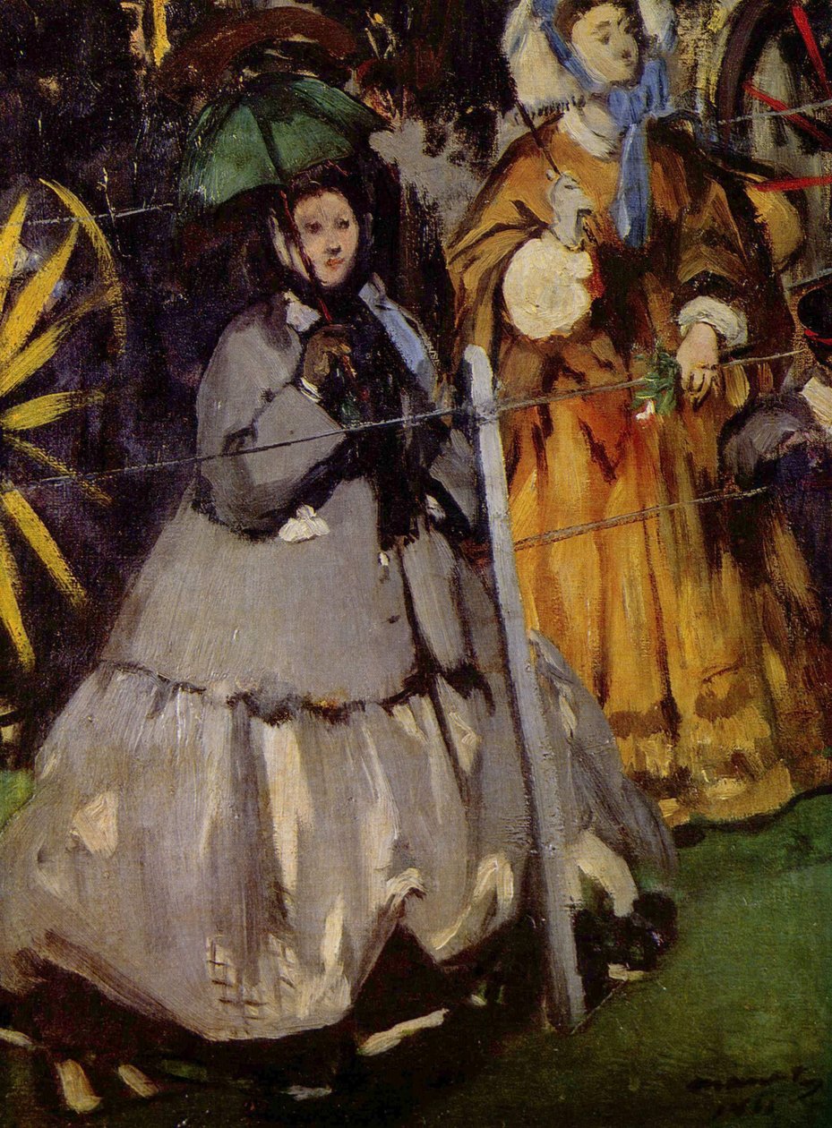 Naiset kilpailuissa tekijältä Édouard Manet