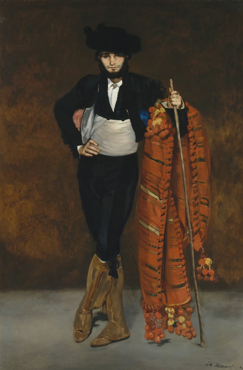Nuori mies majon puvussa, 1863. tekijältä Édouard Manet