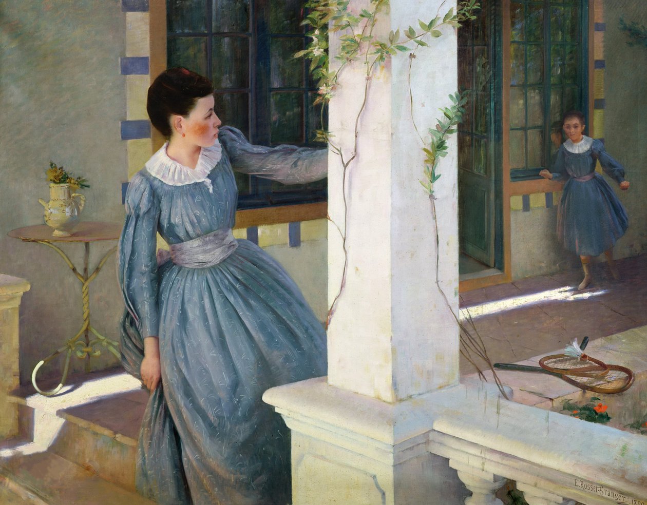 Amagar i buscar, 1890. finlandès tekijältä Édouard Rosset Granger