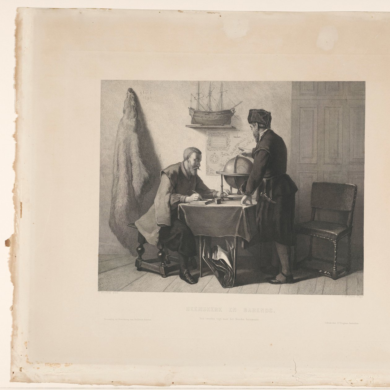 Willem Barendsz ja Jacob van Heemskerck tekijältä Edouard Taurel