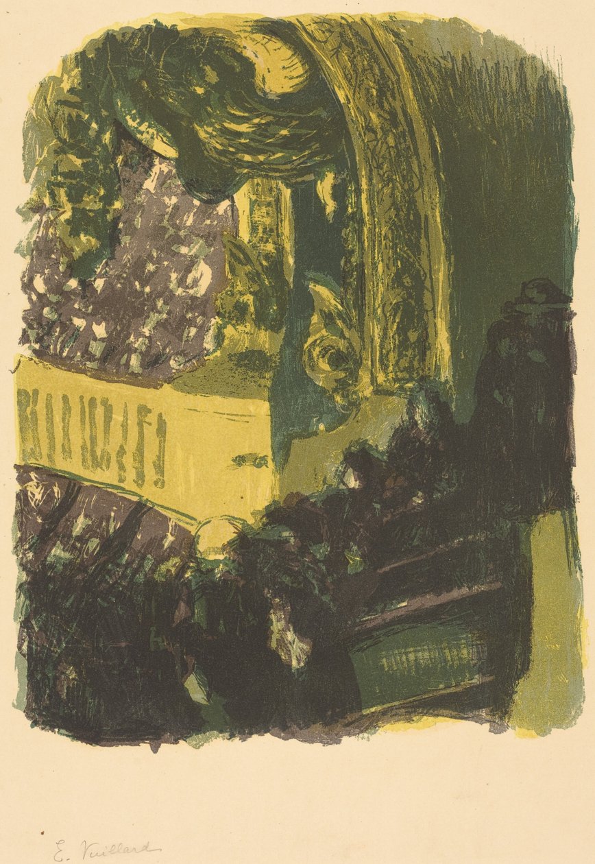 Eine Galerie im Gymnasium tekijältä Edouard Vuillard