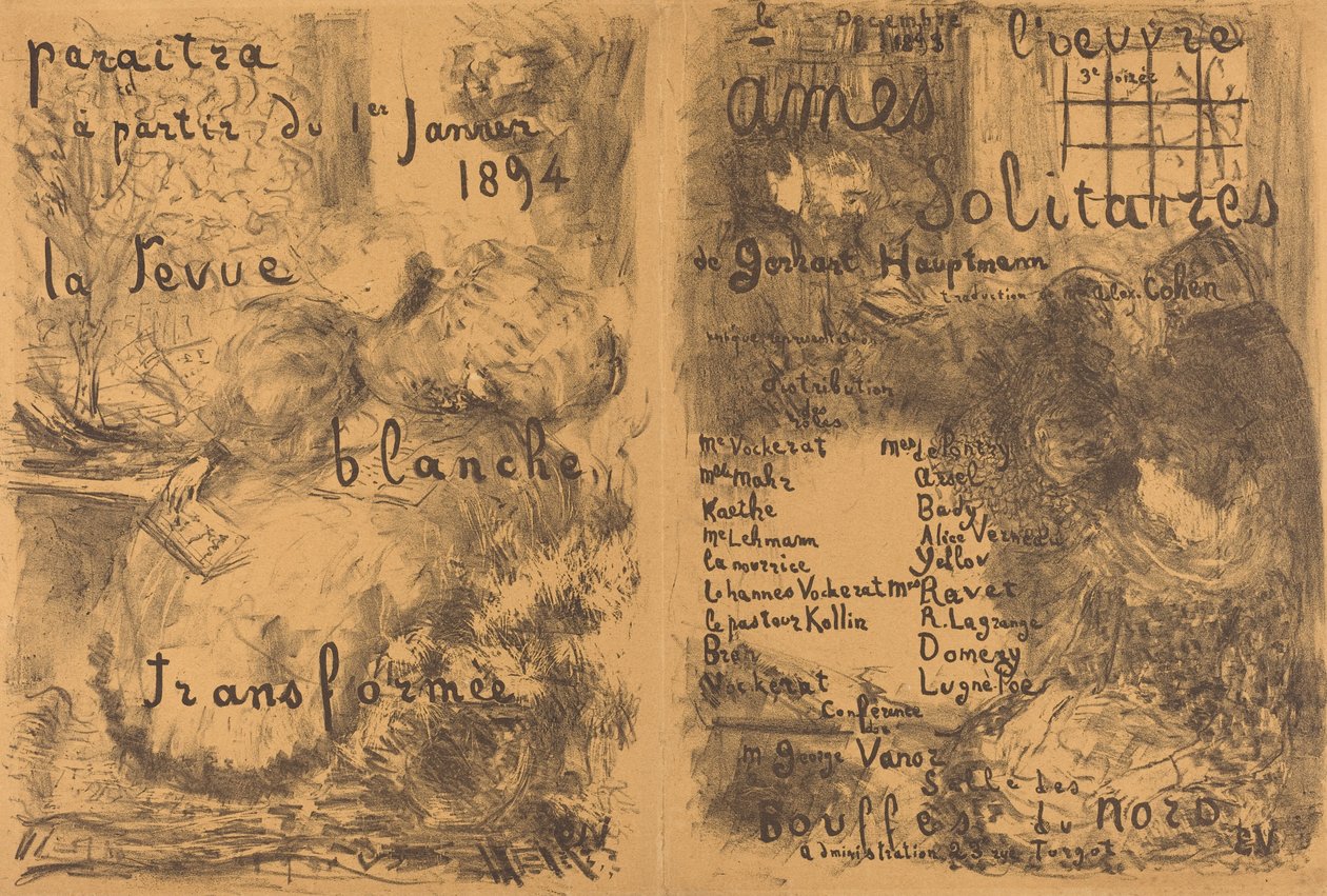 yksinäisiä sieluja tekijältä Edouard Vuillard