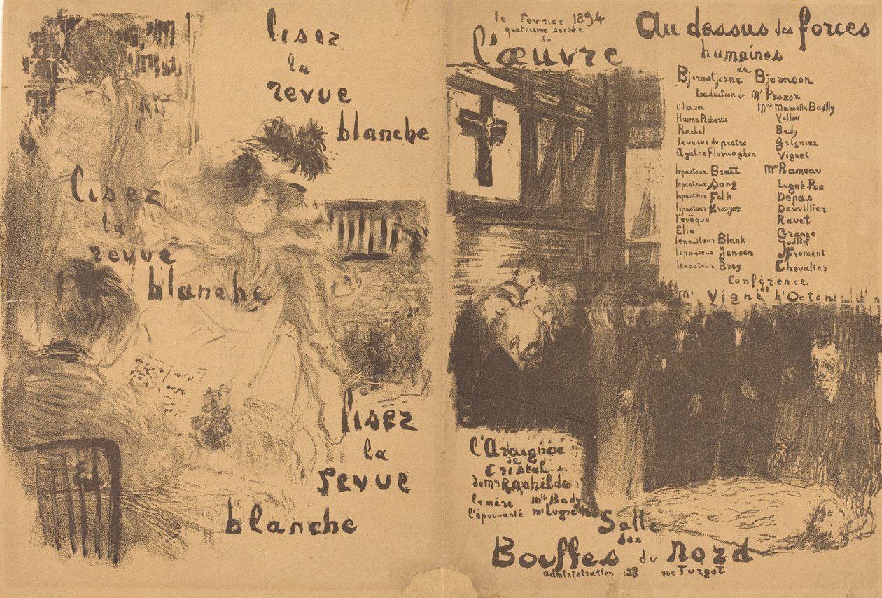 Ihmisvoimien yläpuolella; Kristallihämähäkki tekijältä Edouard Vuillard