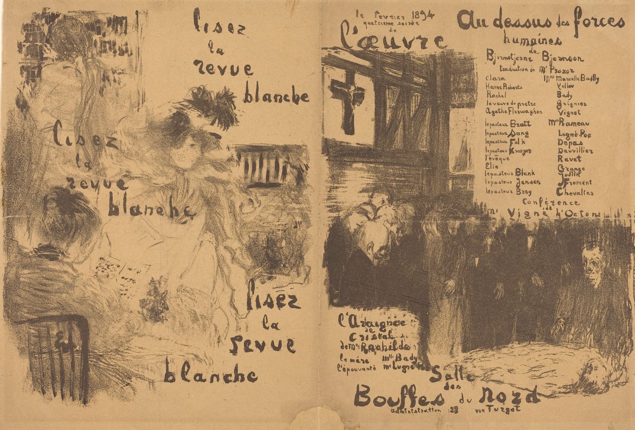 Über menschliche Kräfte hinaus; Die Kristallspinne tekijältä Edouard Vuillard