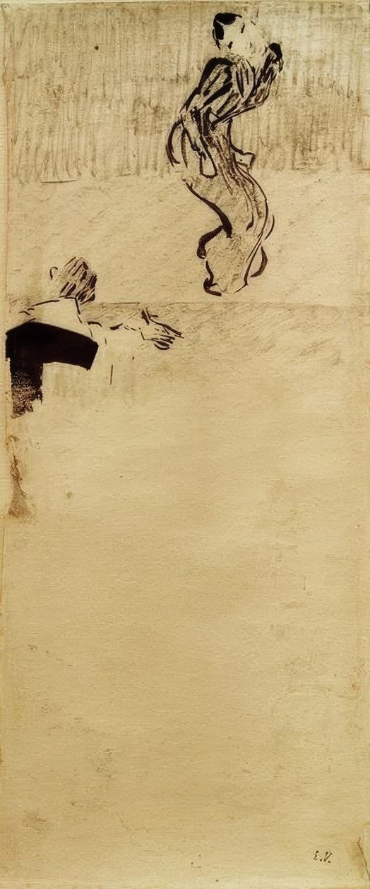 Au theatre tekijältä Edouard Vuillard