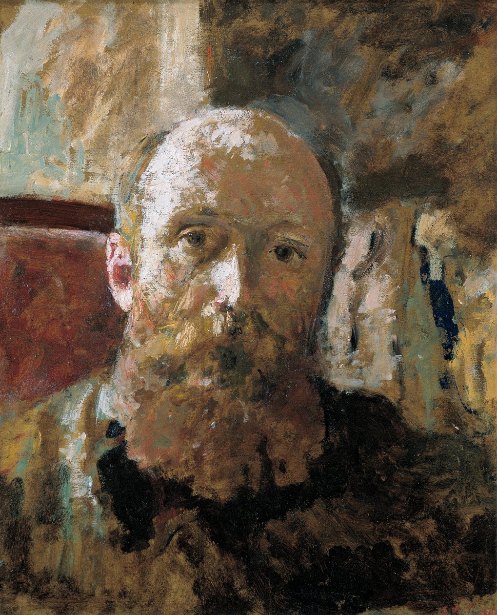omakuva tekijältä Edouard Vuillard