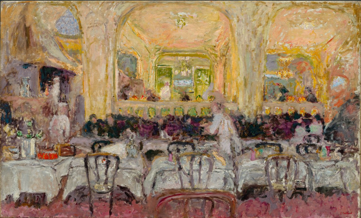 Wepler-kahvila tekijältä Edouard Vuillard