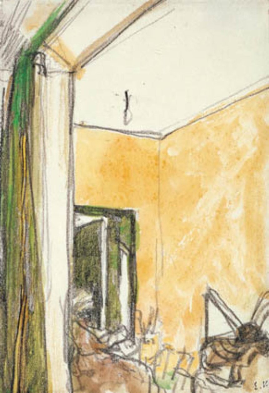 Keltainen olohuone tekijältä Edouard Vuillard
