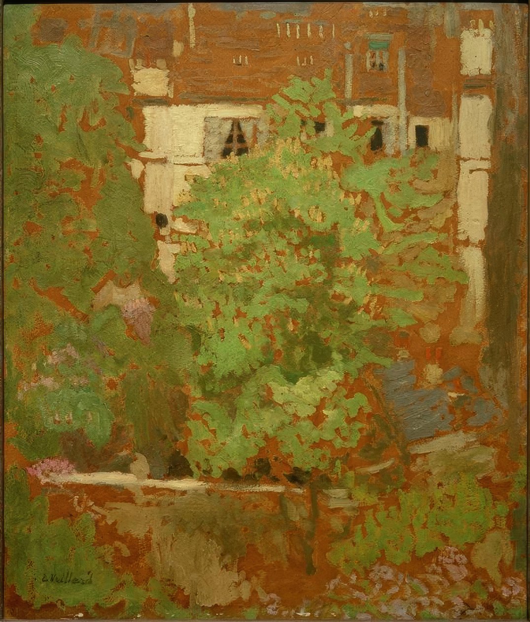 E.Vuillard, Kastanjapuut tekijältä Edouard Vuillard