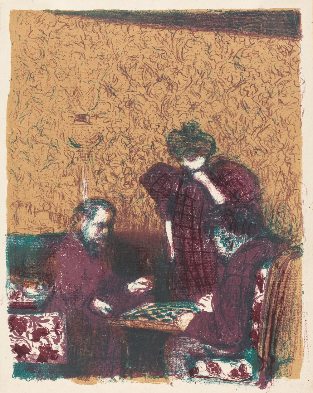 Dame-Spiel tekijältä Edouard Vuillard