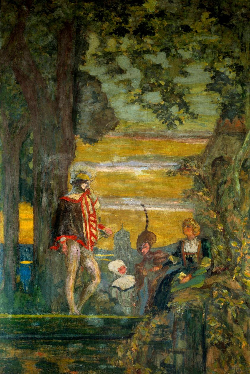 Griselidis Kuvitus Charles Perraultin tarinasta, 1900-luvun Pariisi, Champs Elysees