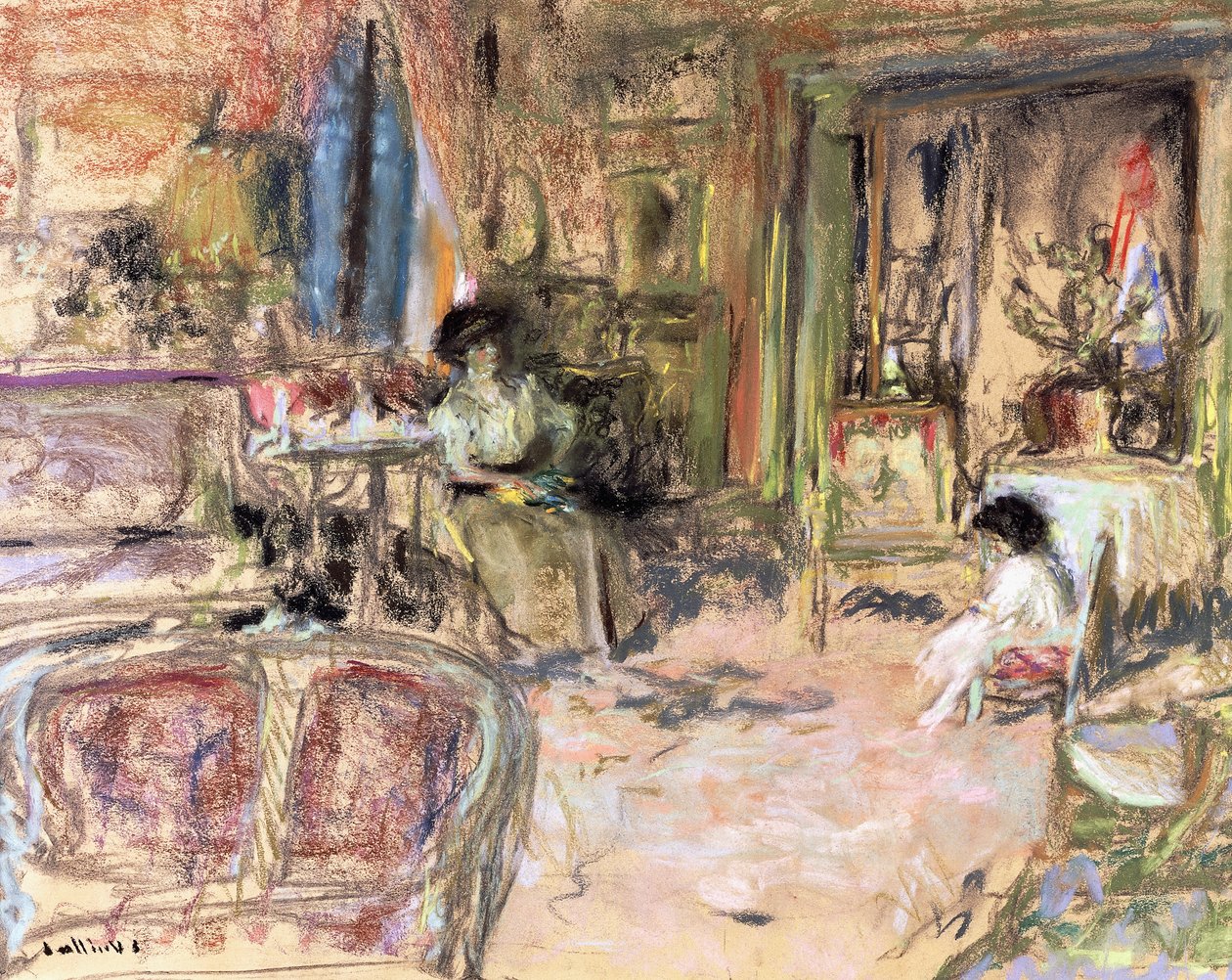 Henri ja Madame Josse Bernheim, tekijältä Edouard Vuillard