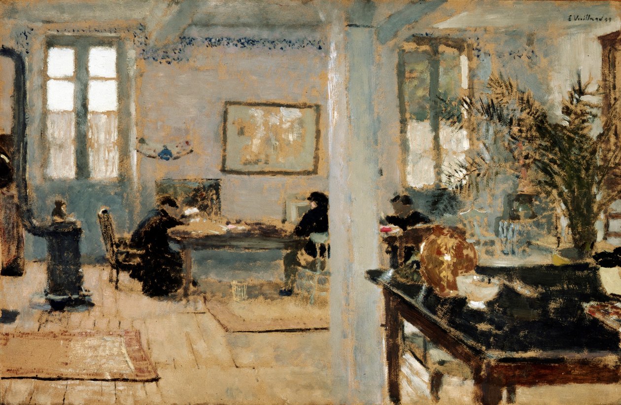 Huoneessa, 1899. tekijältä Edouard Vuillard