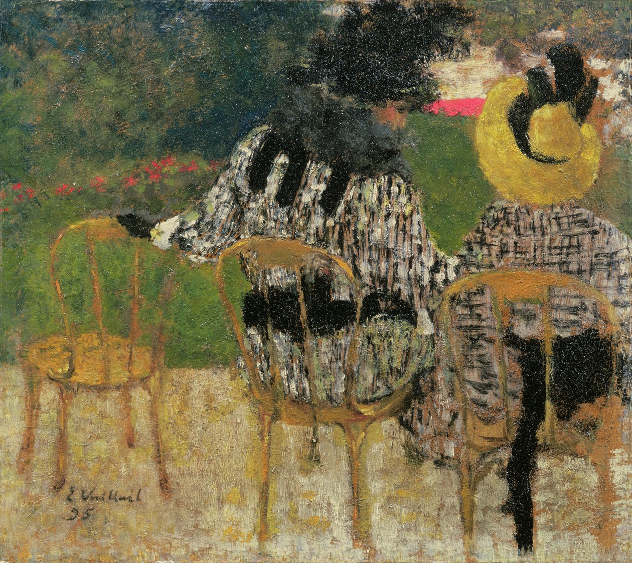 Huonekalut ja erilaiset esineet 1100- ja 1300-luvuilta tekijältä Edouard Vuillard