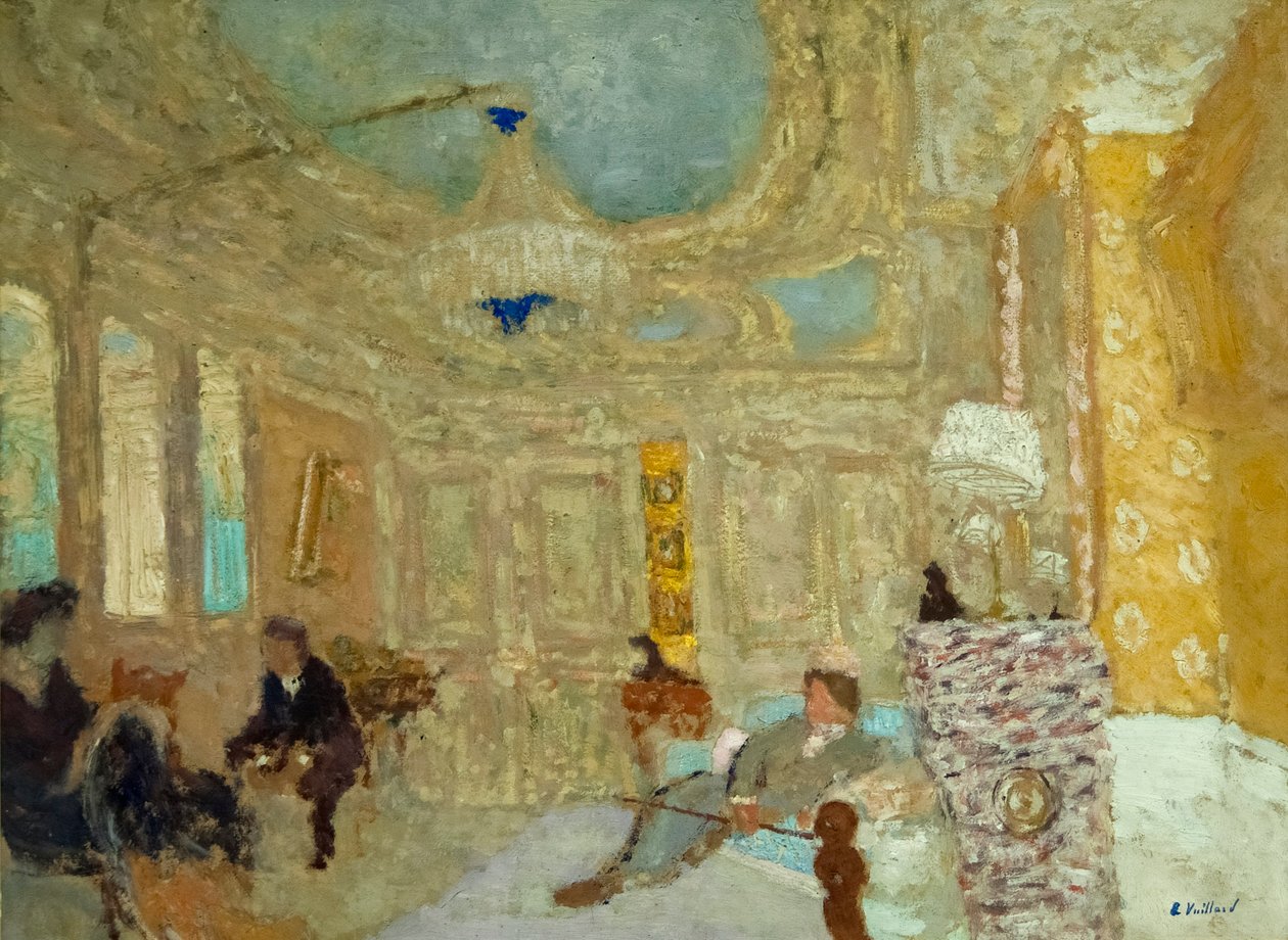 Odotushuoneessa tekijältä Edouard Vuillard