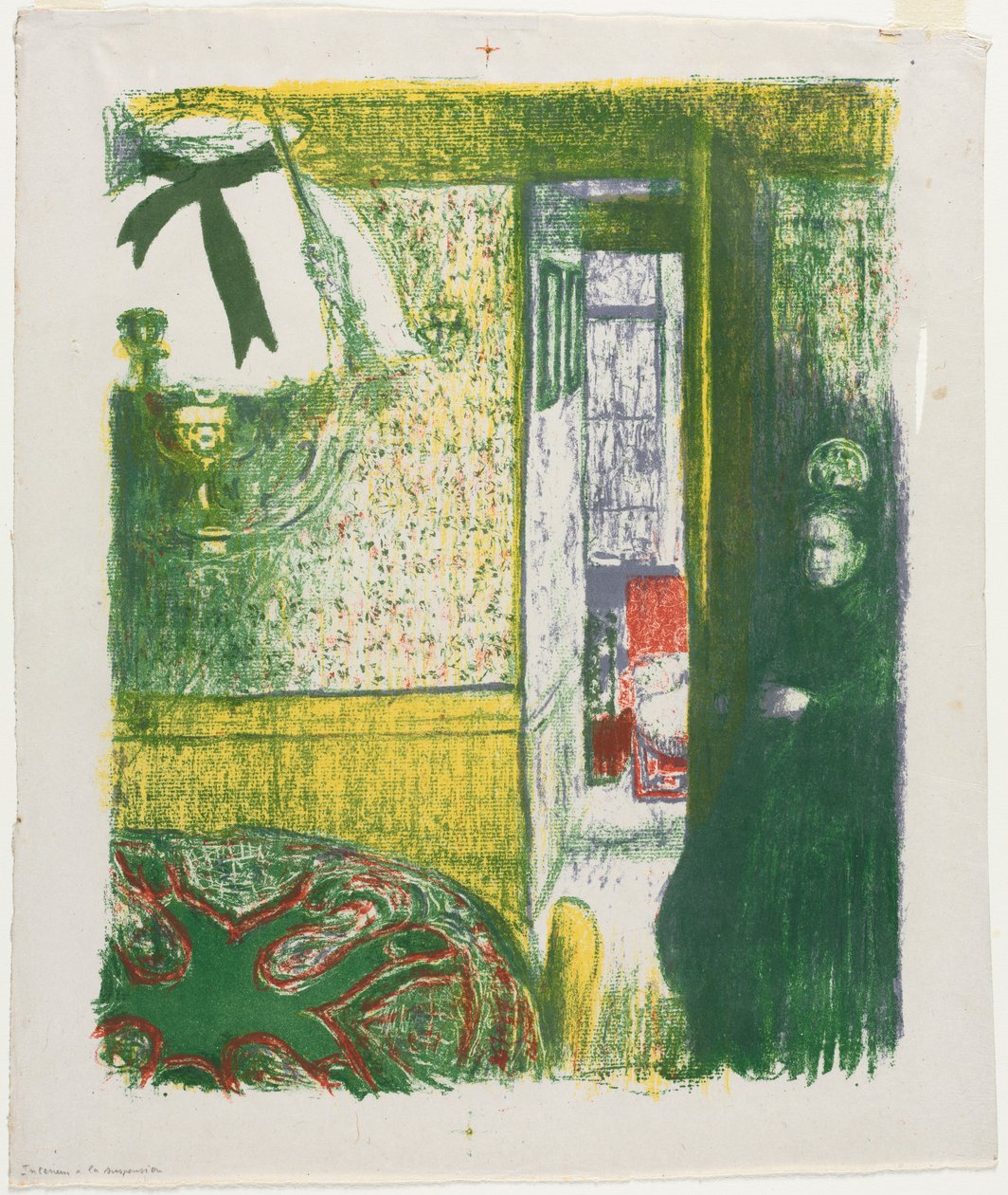 Sisusta riippuvalaisin tekijältä Edouard Vuillard