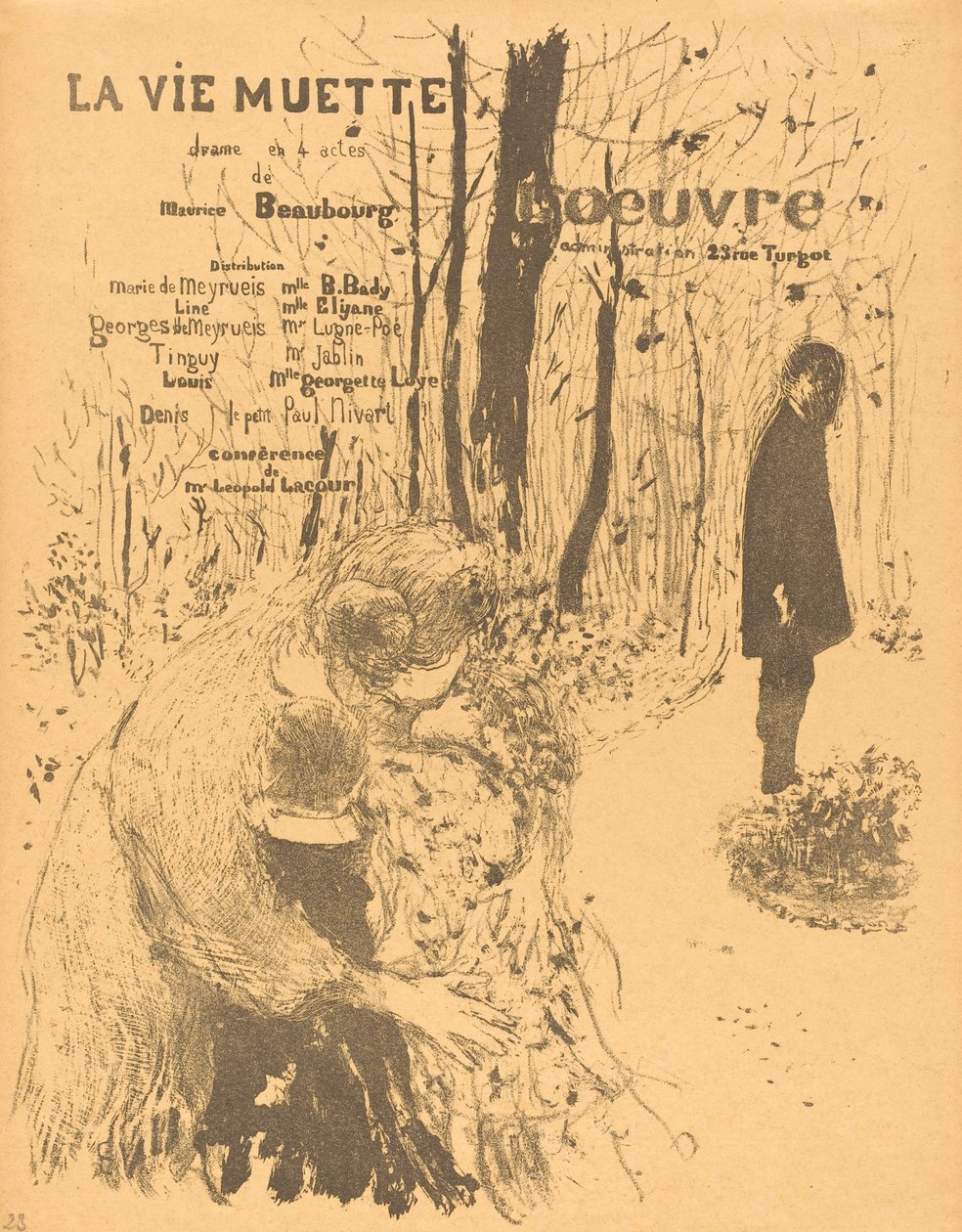 Mykkä elämä, 1894. tekijältä Edouard Vuillard