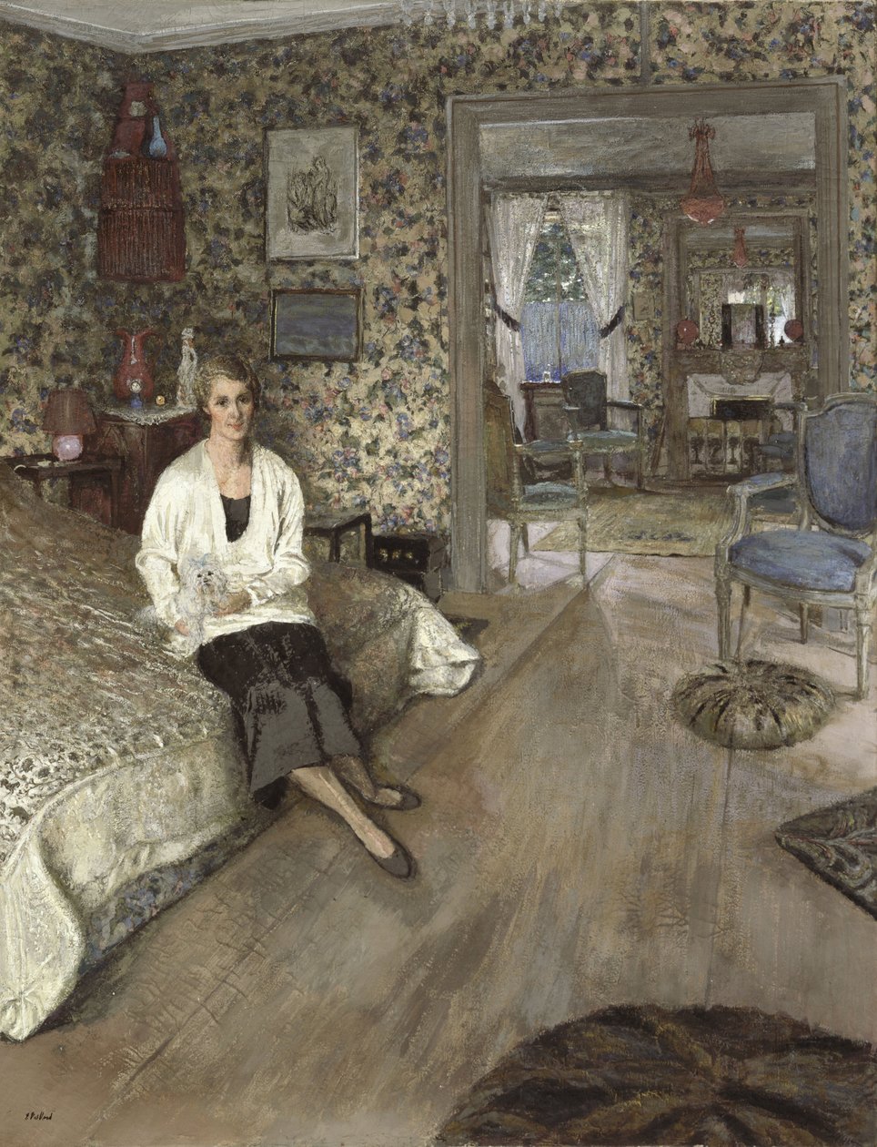 Kreivitär Marie-Blanche de Polignac, 1928-1932 tekijältä Edouard Vuillard