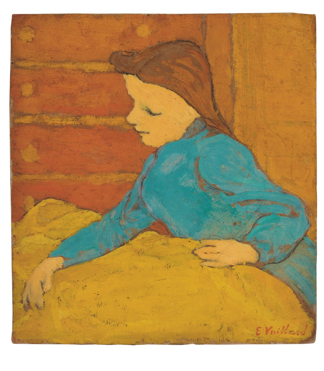 Pieni käsi, 1891-92 tekijältä Edouard Vuillard