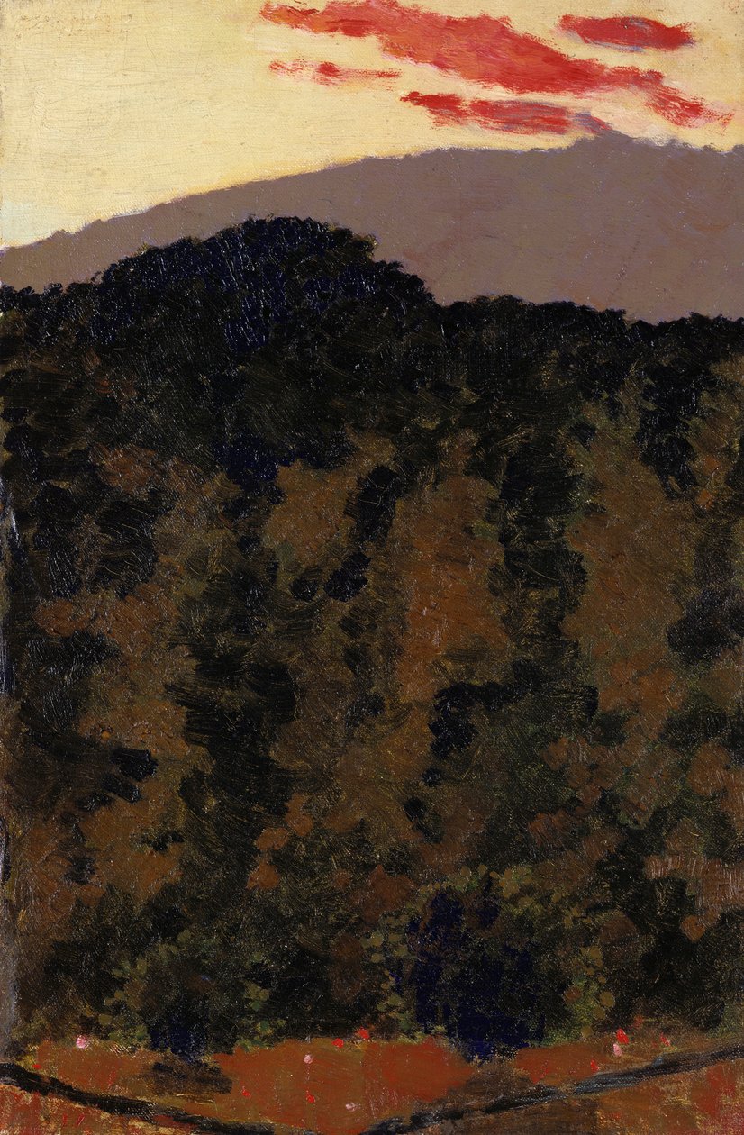 Maisema, noin 1900 tekijältä Edouard Vuillard