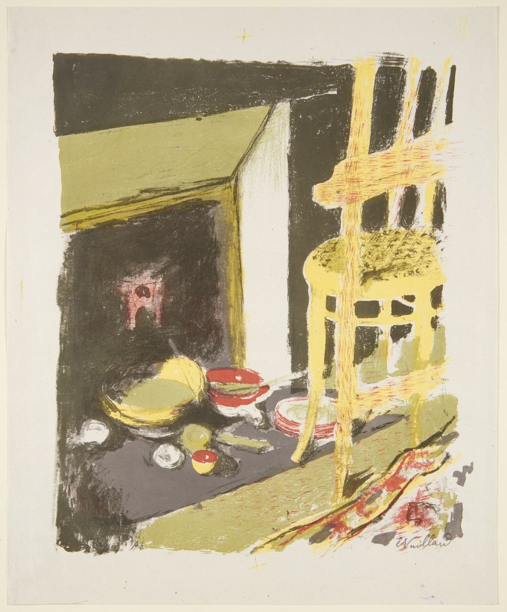 Landschaften und Innenräume: Der Herd tekijältä Edouard Vuillard