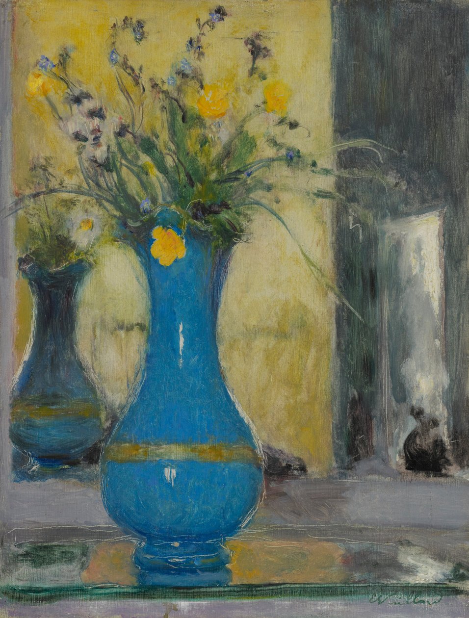 Sininen maljakko, noin 1932. tekijältä Edouard Vuillard