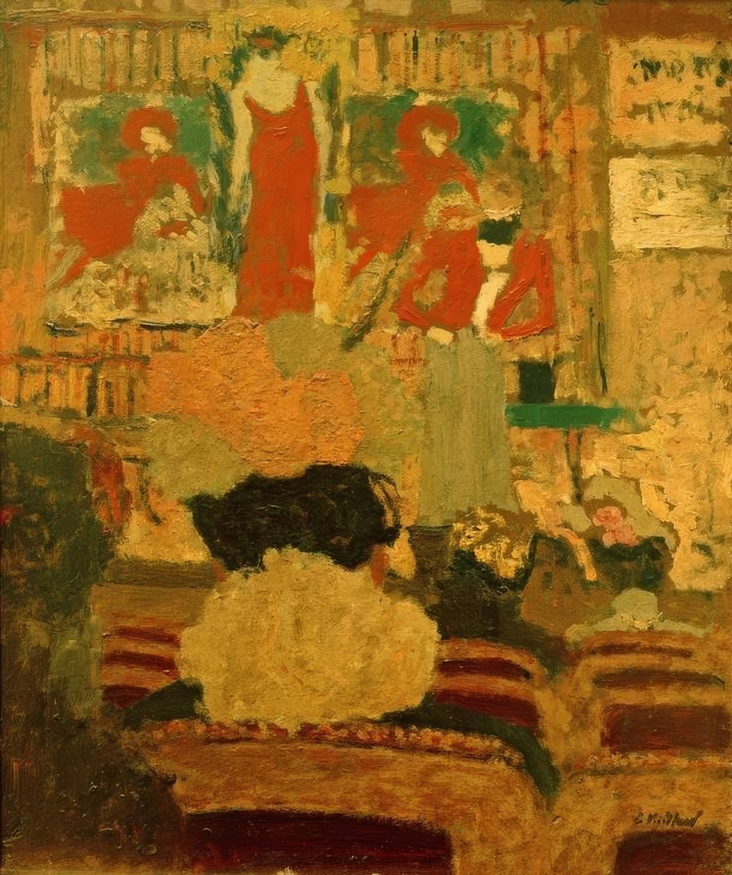 Le numero d’illusioniste tekijältä Edouard Vuillard