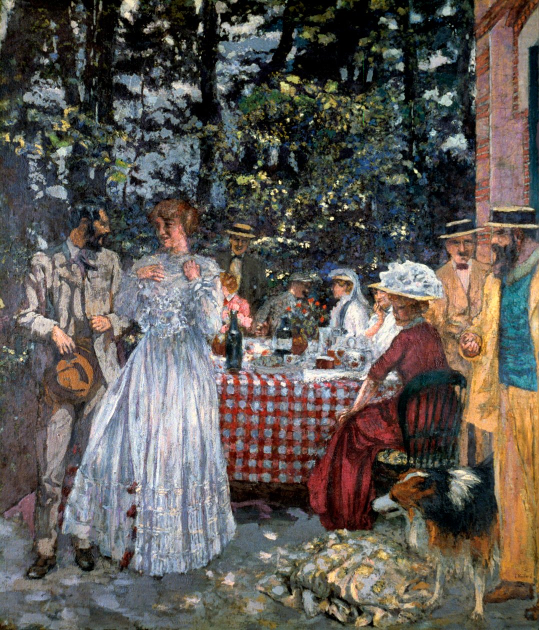 Lounas Vasouyssa, 1901 tekijältä Edouard Vuillard