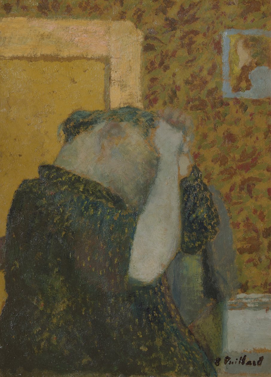 Madame Vuillard, noin 1892 tekijältä Edouard Vuillard