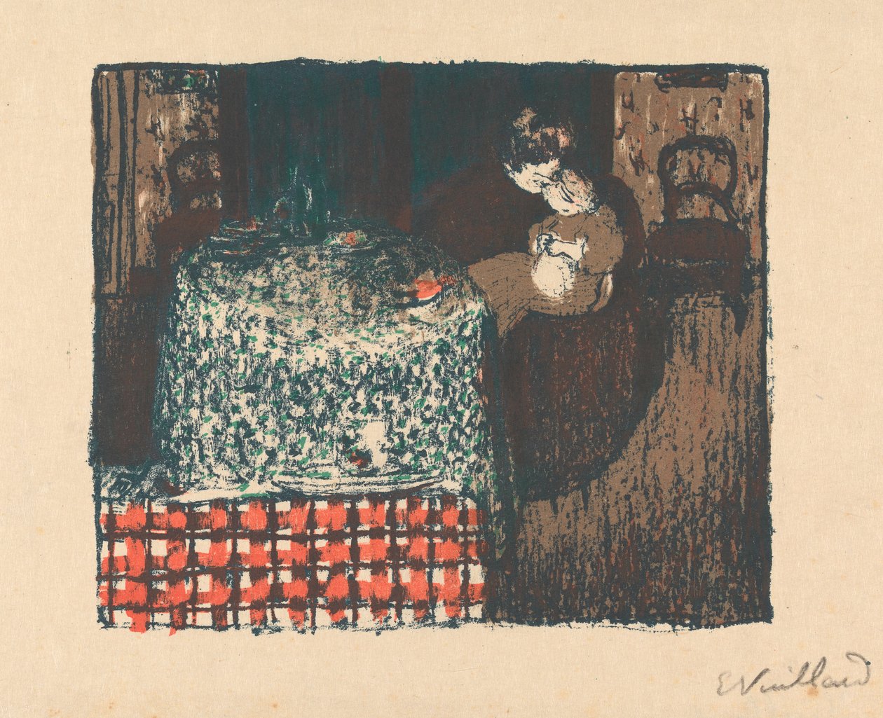 Äitiys tekijältä Edouard Vuillard