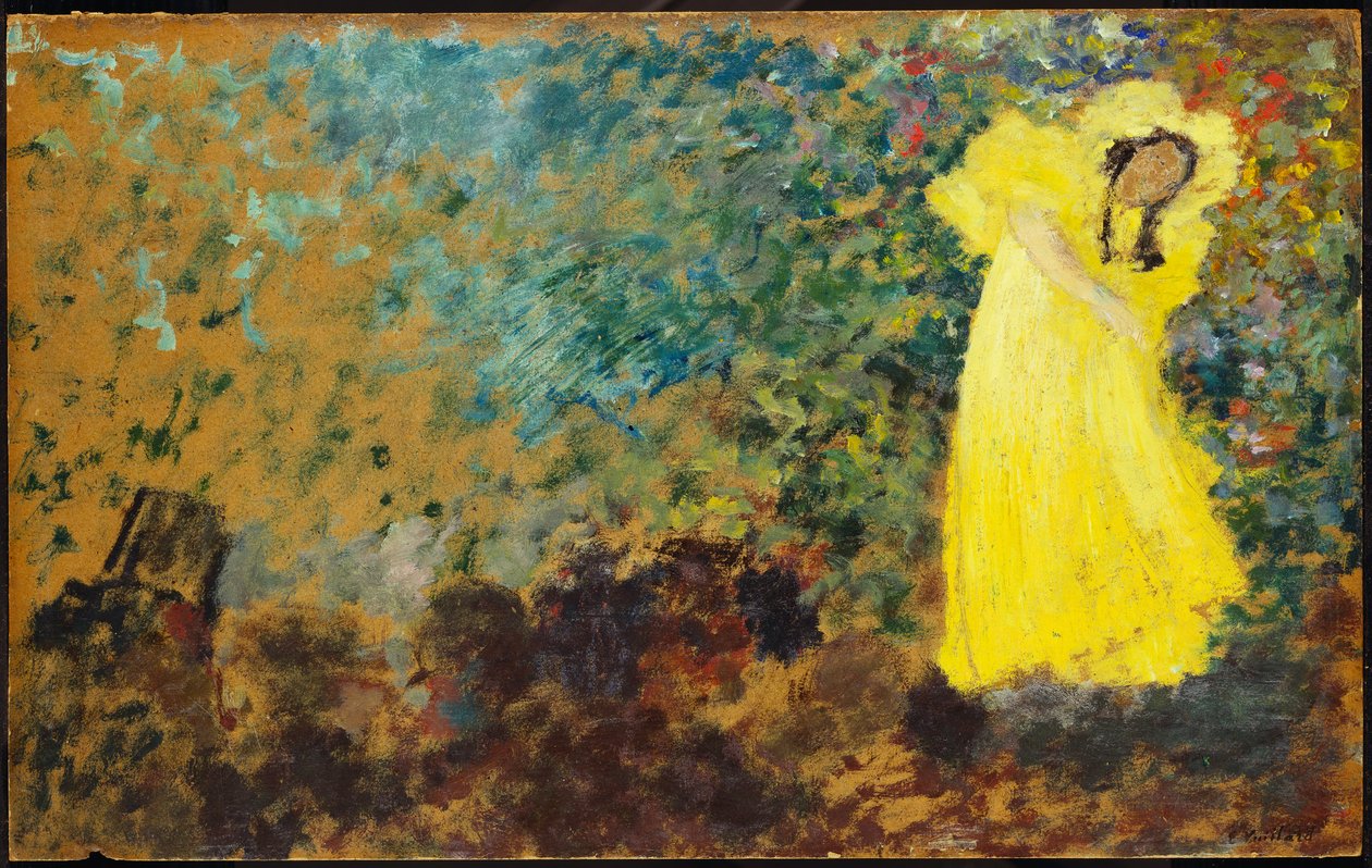 May Belfort lavalla, n. 1895 tekijältä Edouard Vuillard