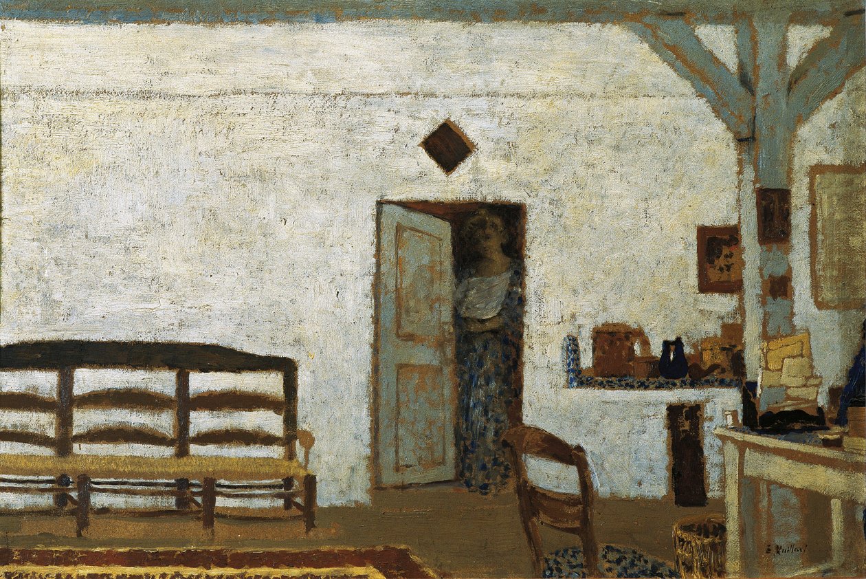 Misia Villeneuve-sur-Yonnessa (Villeneuve-sur-Yonne) tekijältä Edouard Vuillard