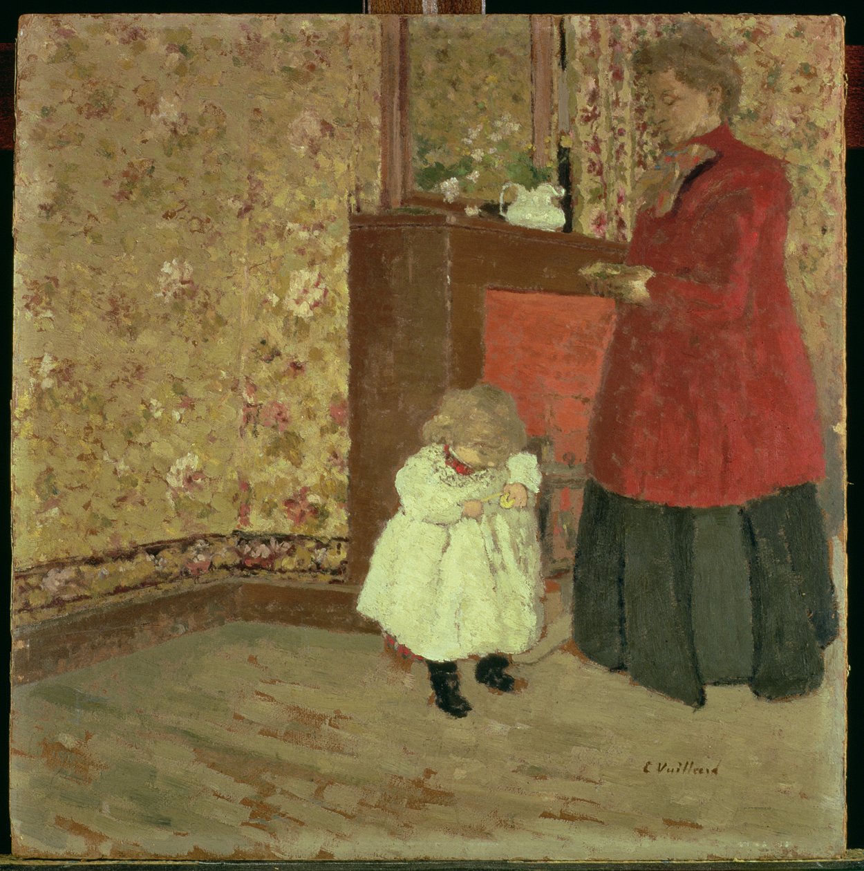 Äiti ja lapsi, 1900 tekijältä Edouard Vuillard