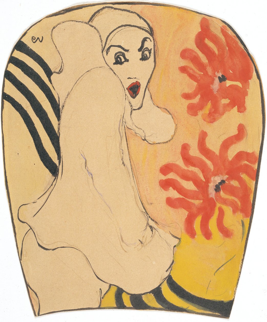 Pierrot tekijältä Edouard Vuillard