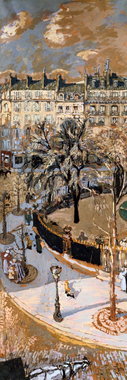 Place Vintimille, Pariisi, 1908-1910 tekijältä Edouard Vuillard