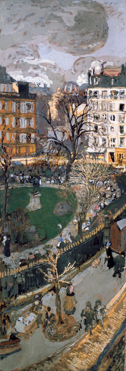 Place Vintimille, Pariisi, 1908-1910 tekijältä Edouard Vuillard