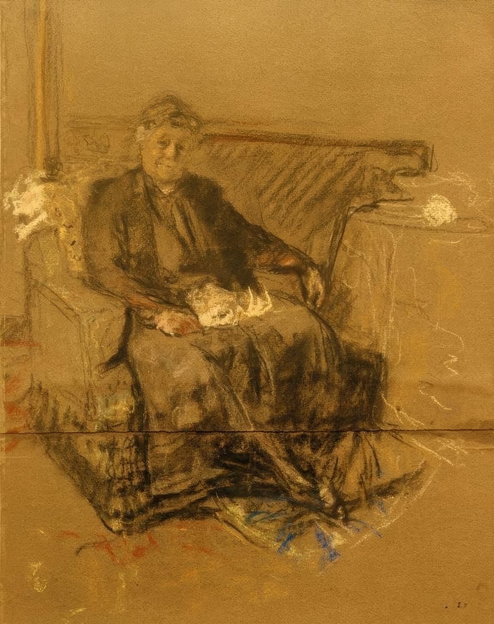 Madame Bénard II:n muotokuva tekijältä Edouard Vuillard