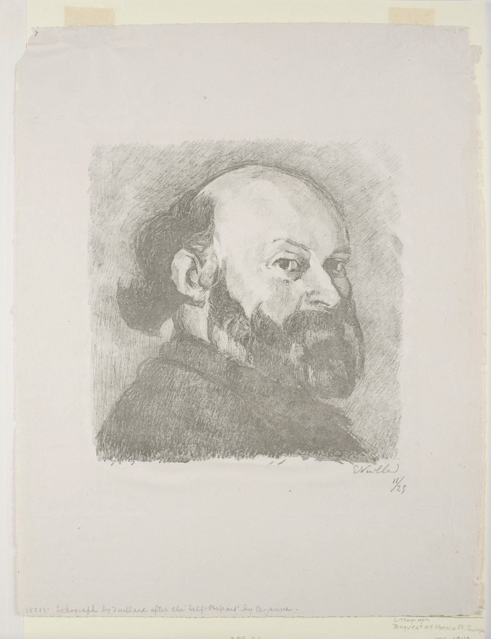 Cézannen muotokuva tekijältä Edouard Vuillard