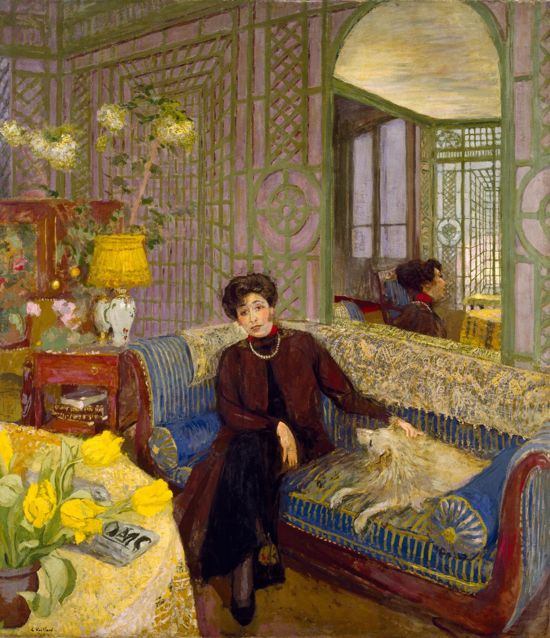 Huonekalut ja erilaiset esineet 1100- ja 1300-luvuilta tekijältä Edouard Vuillard