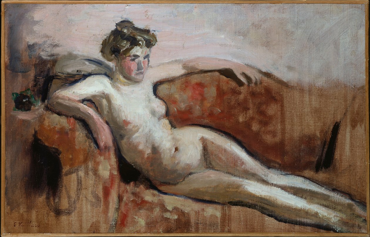 Makaava alastonkuva, n. 1919-20 tekijältä Edouard Vuillard