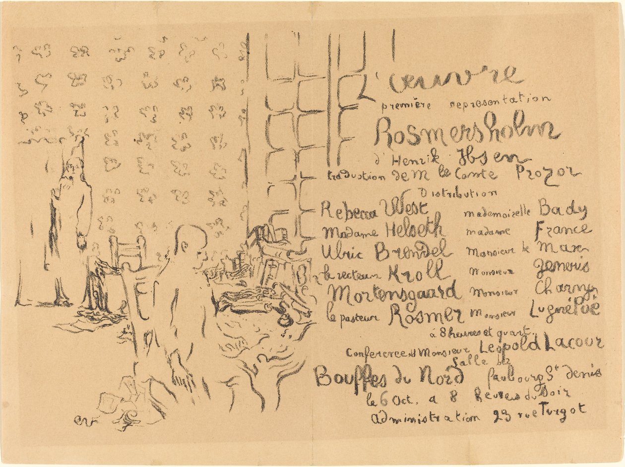 Rosmersholm tekijältä Edouard Vuillard
