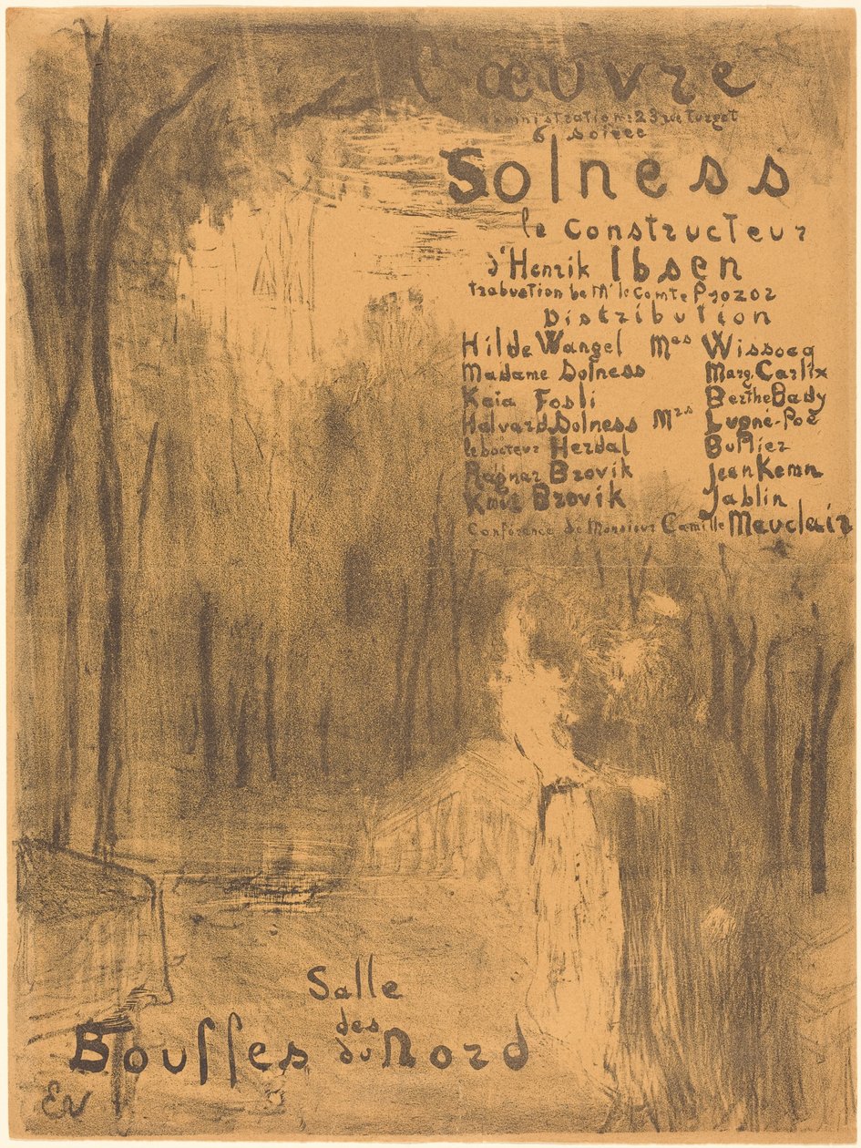 Solness der Baumeister tekijältä Edouard Vuillard